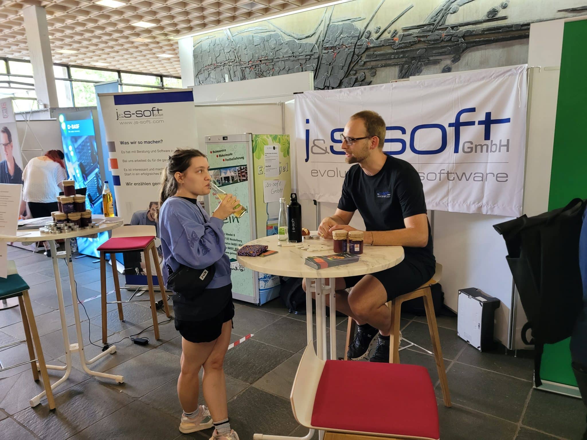 js-soft auf der IT Jobmesse der Uni Heidelberg