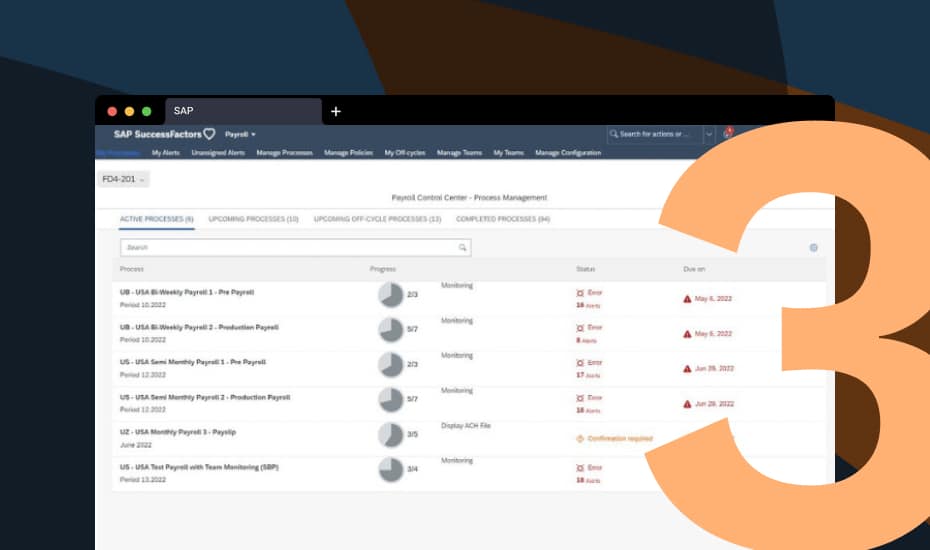 Modernes SAP Payroll Control Center (Teil 3): Einrichtung der Hintergrundprozesse