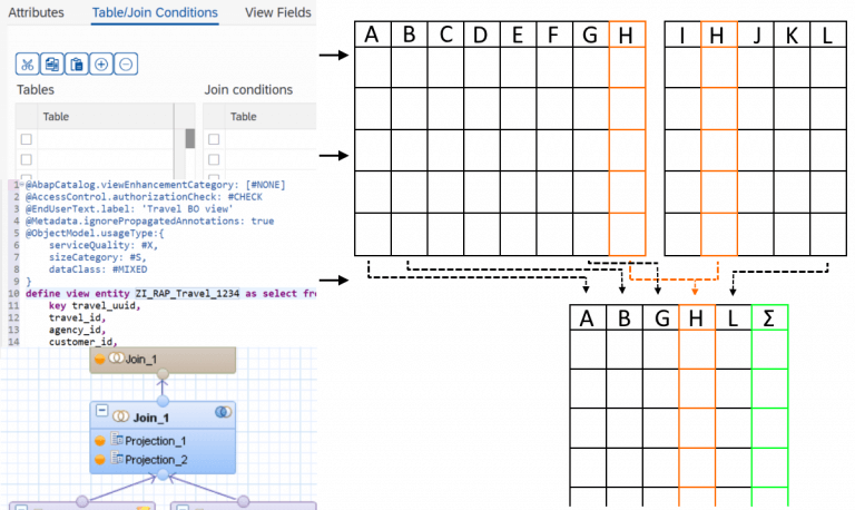 Data Modeling Options ABAP