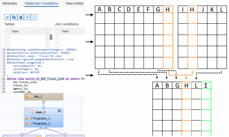 Data Modeling Options ABAP
