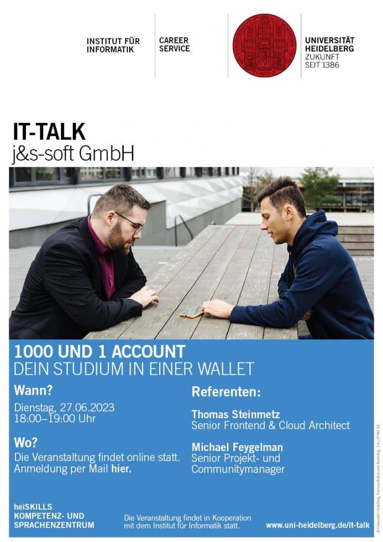 IT Talk an der Uni Heidelberg