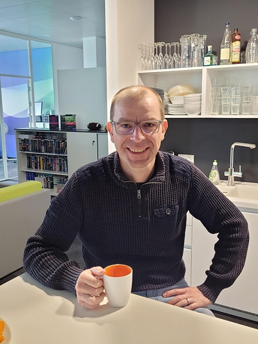 Auf einen Kaffee mit Volker Buzek