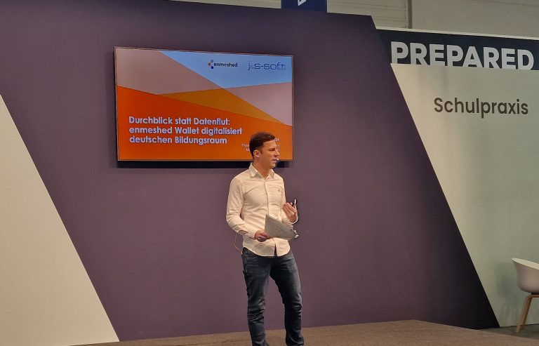 enmeshed-Präsentation auf der der didacta 2024 in Köln