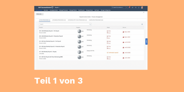 Teil 1 der Blogserie SAP PCC einrichten
