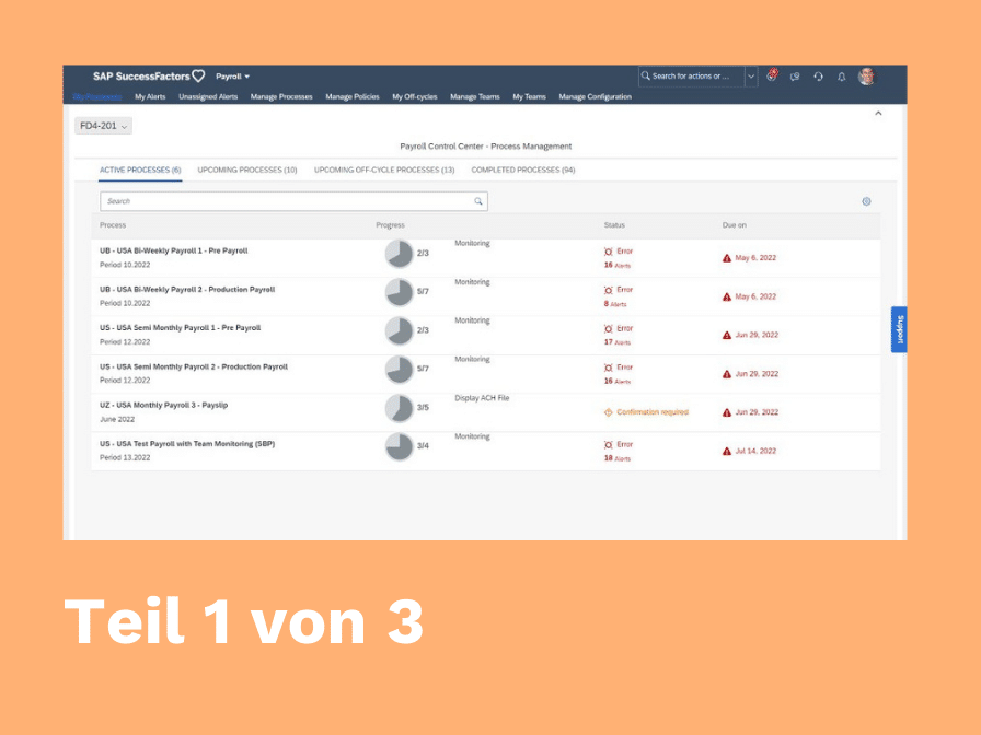 SAP PCC einrichten