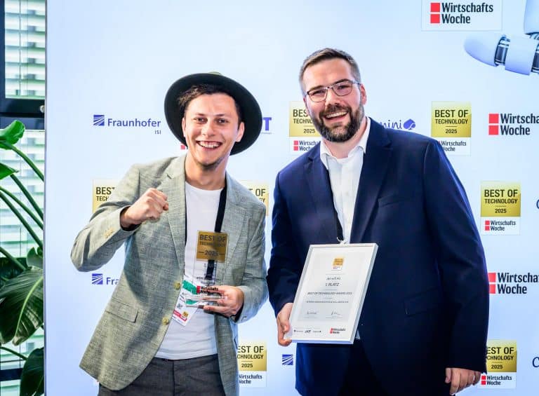 Erster Platz für js-soft beim Best of Technology Award 2025
