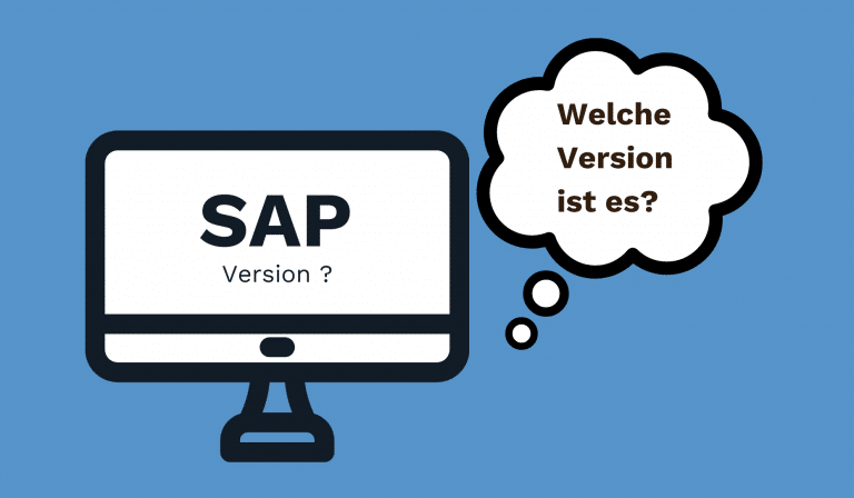 SAP Version identifizieren